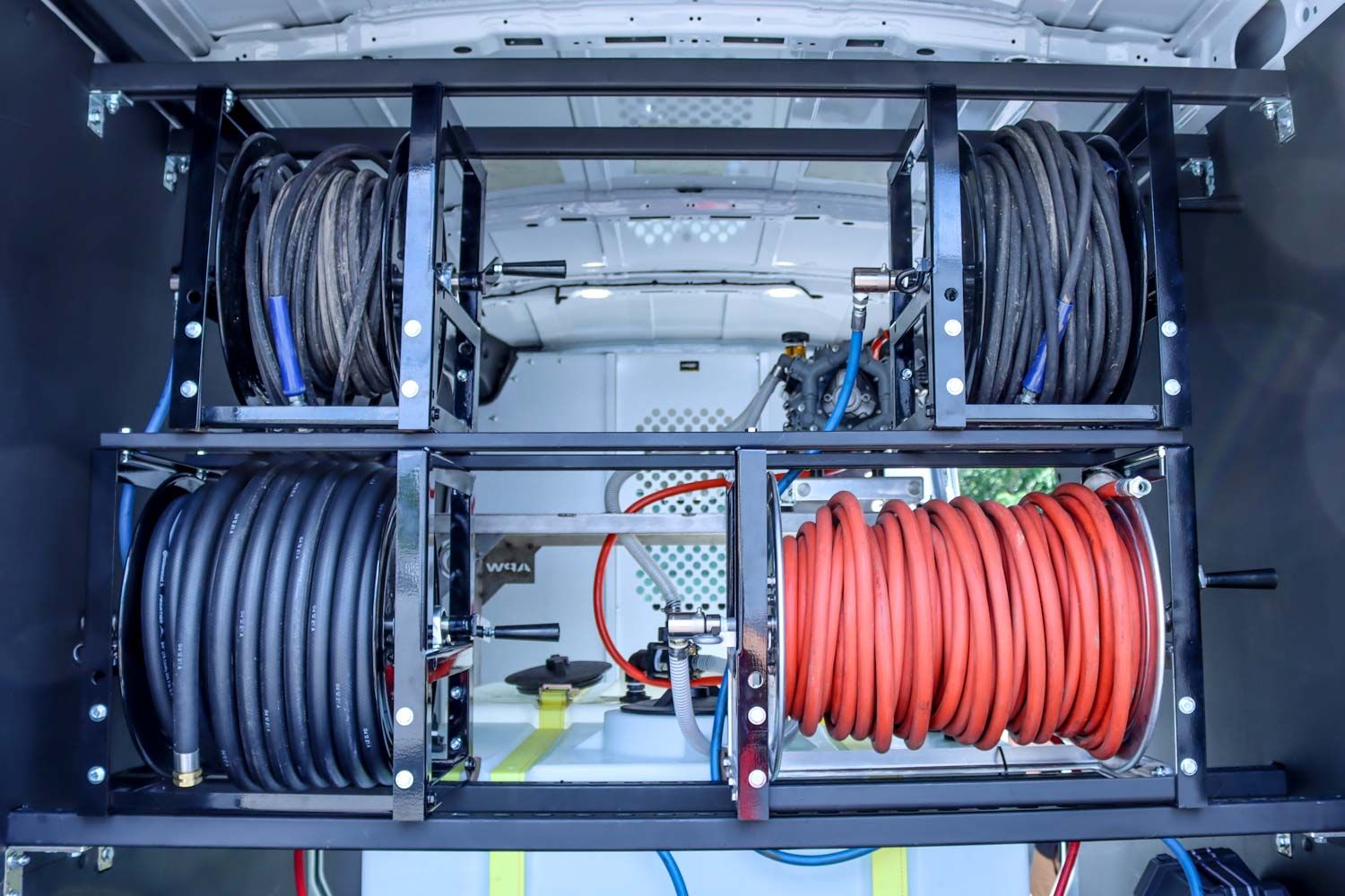 Ultimate House Wash Van Custom pressure washer rig Atlantic